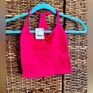NEW - Free People Happiness Runs Sweetheart Crop Tank (Size XS/S)